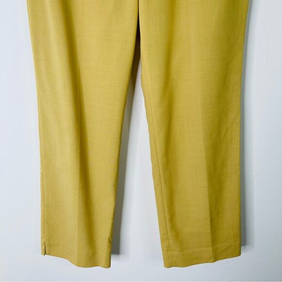 Dallant yellow mustard cropped high waisted lightweight pants 29 - Picture 3 of 7